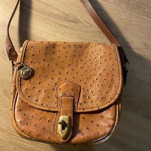 Dooney & Bourke ostrich satchel